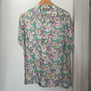 AllSaints Floral Print shirt